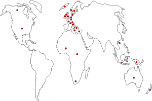 castori nel mondo